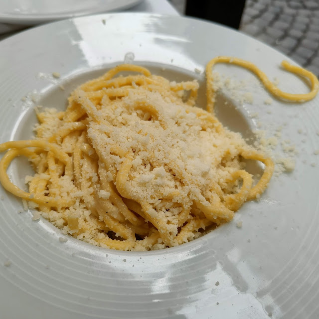 Tonnarelli With Cheese And Pepper