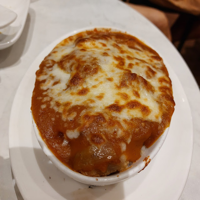 Bake Cheese Pork Chop Rice Tomato
