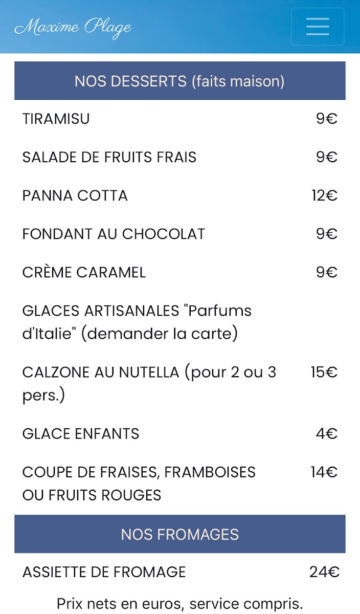 Menu Photo 4