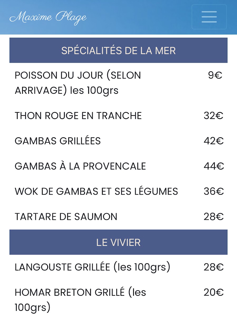 Menu Photo 5