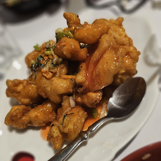 Salt and Pepper Squid with Sweet and Sour Sauce
