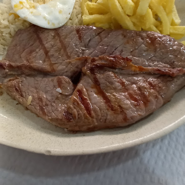 Bife de Vitela Grelhado Espetacular