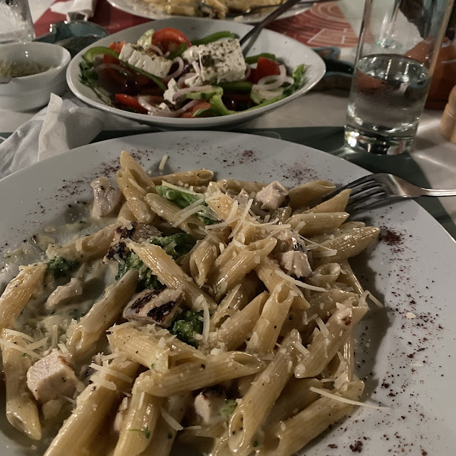 Penne Chicken and Mushrooms