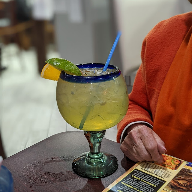 Lime Margarita on the Rocks