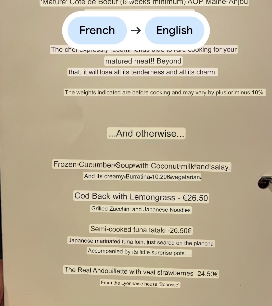 Menu Photo 2