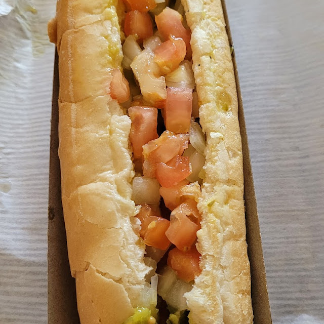 Hot Dog with the Works