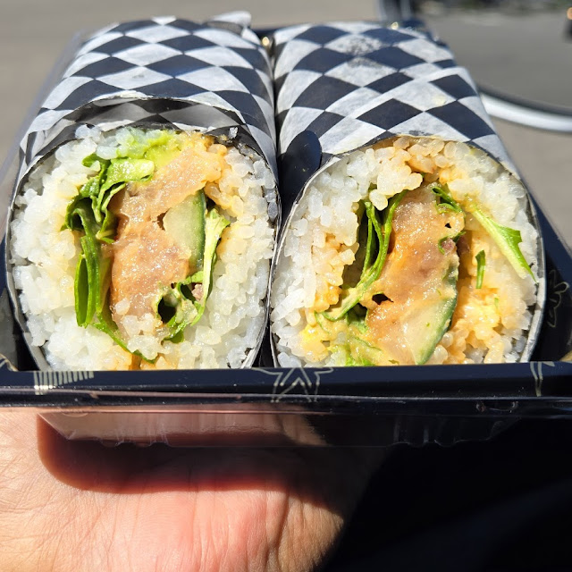 Salmon & Shrimp Tempura Burrito