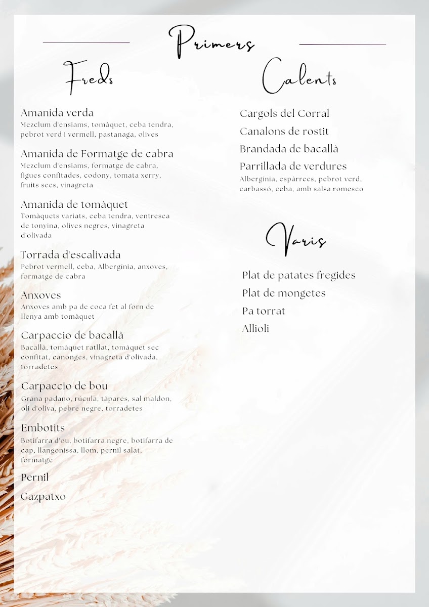 Menu Photo 1