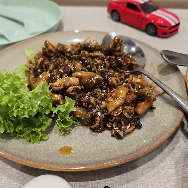 Baby Squid with Honey Sauce