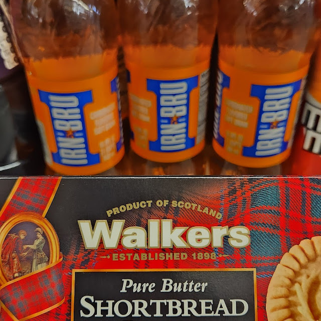 IRN Bru and Walkers Shortbread
