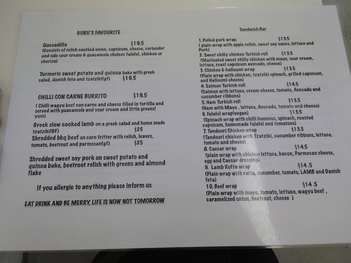 Menu Photo 0