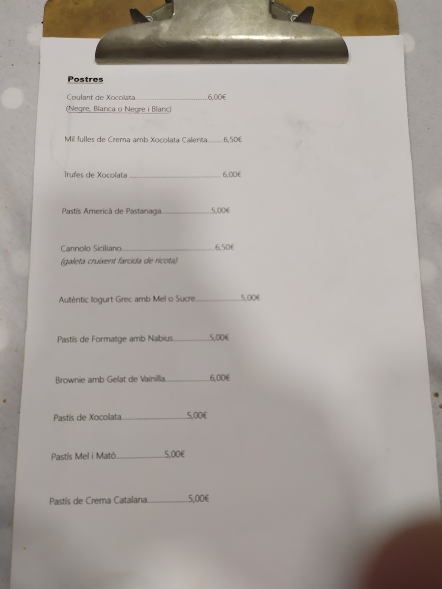 Menu Photo 0