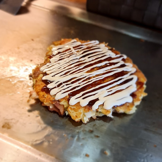 Seafood Okonomiyaki