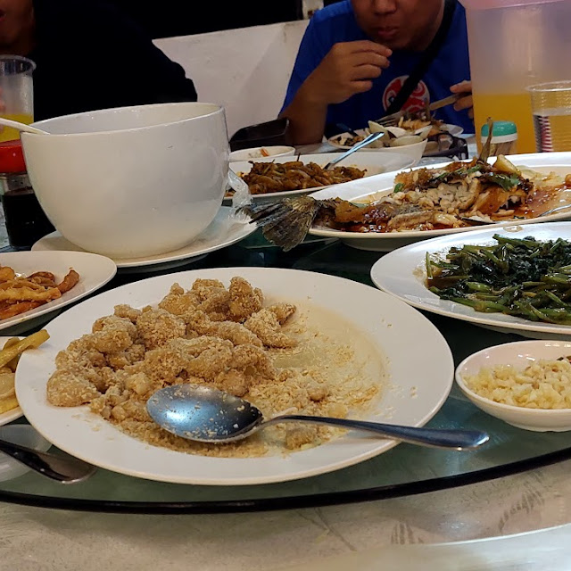 Fried Crab with Salted Eggs