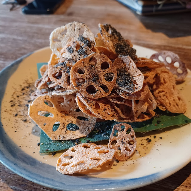 Lotus Tuber in Sesame Salt