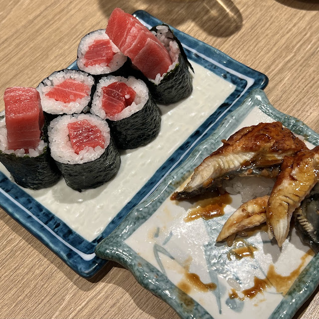 참치뱃살김말이 장어