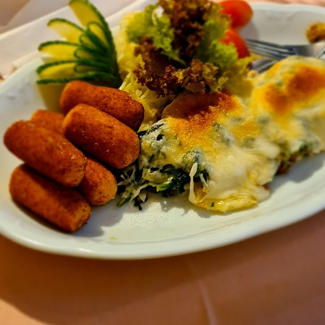 Welsfilet Mit Spinat Und Käse Überbacken