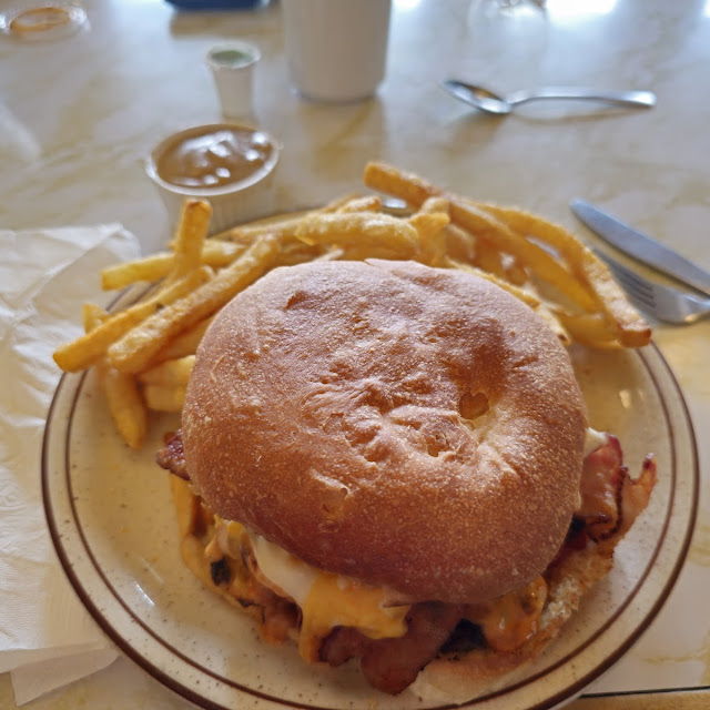 BBQ Burger with Double Homemade Patty