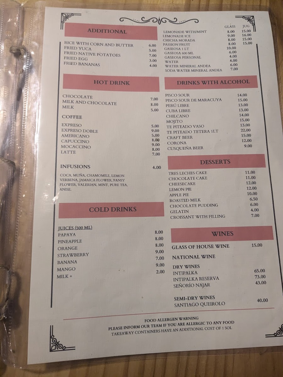 Menu Photo 4