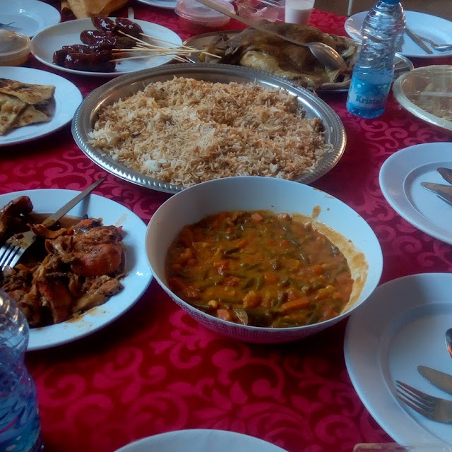 Laham Mandi with Rice