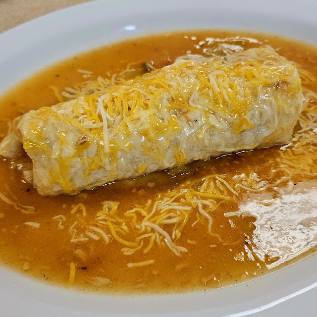 Smothered Breakfast Burrito