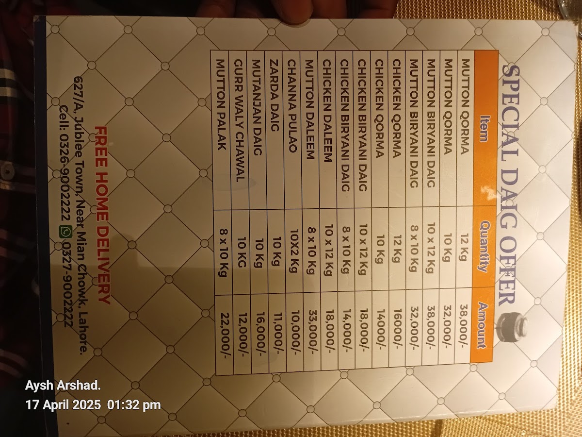 Menu Photo 0