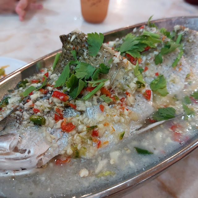 Ikan Siakap Stim Limau