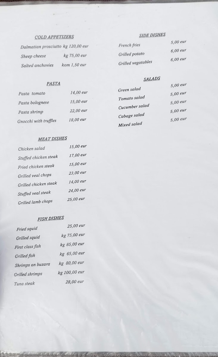 Menu Photo 0