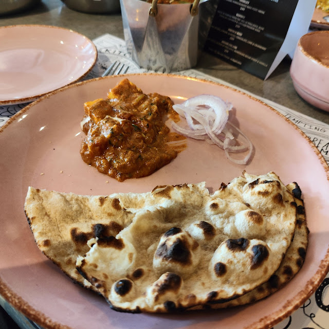 Paneer Khurchan and Tandoori Roti