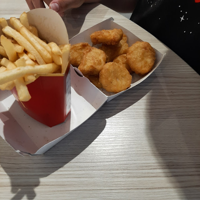 Chicken Nuggets with Fries