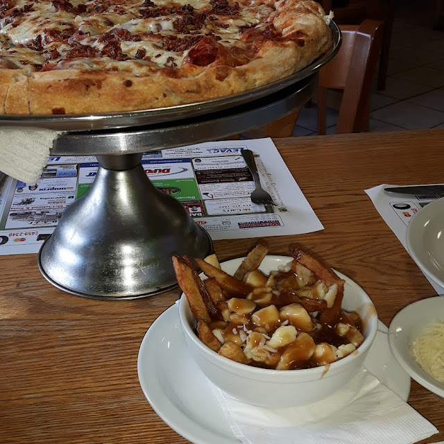 Pizza and Poutine