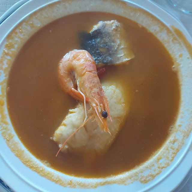 Lunchtime Fish Soup of the Day