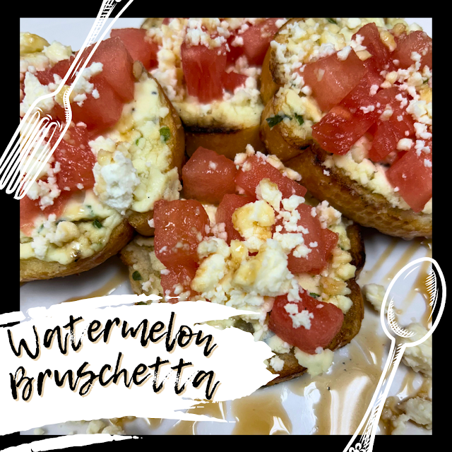 Watermelon Bruschetta
