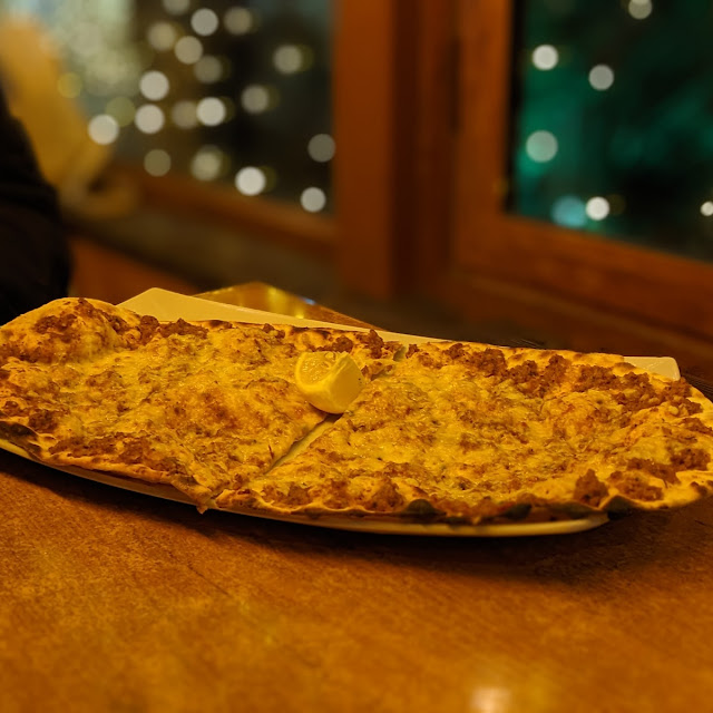 Ost Lahmajoun with Meat and Cheese
