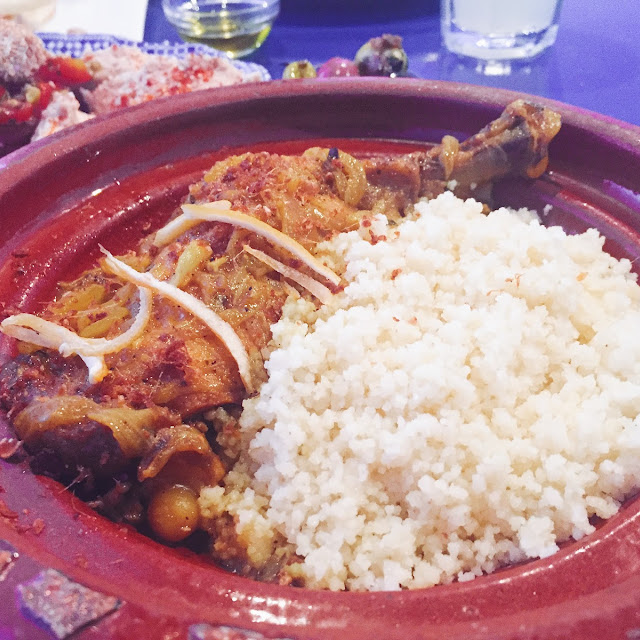Tajine Chicken with Couscous