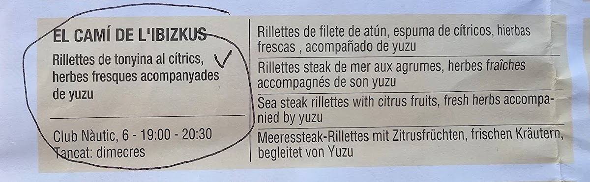 Menu Photo 1