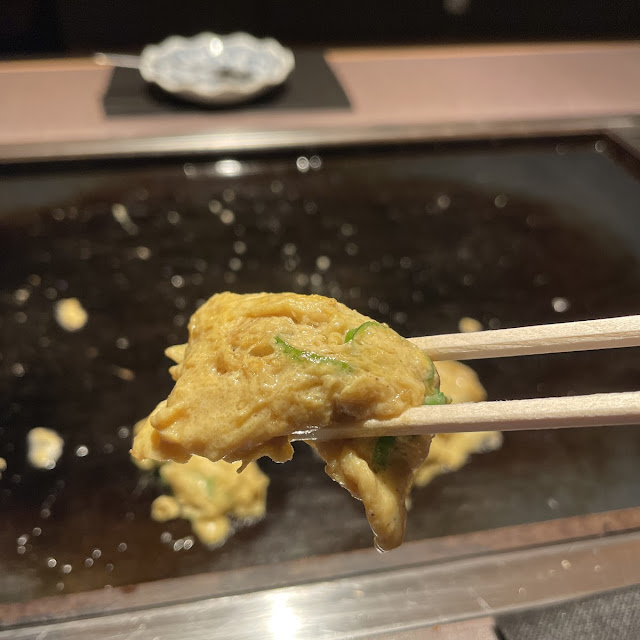 お通しのオムレツ