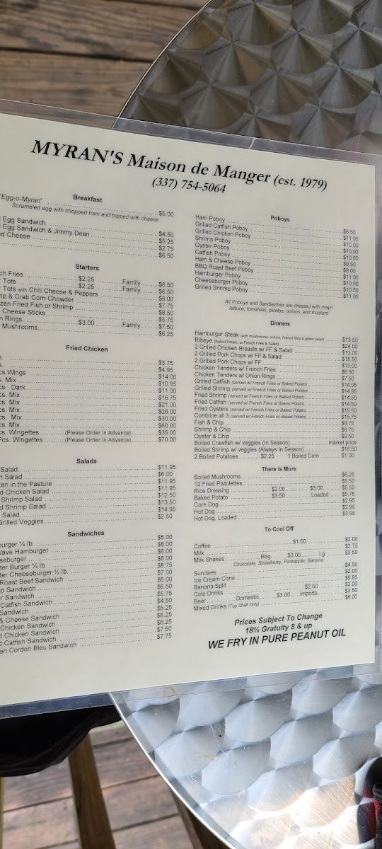 Menu Photo 4