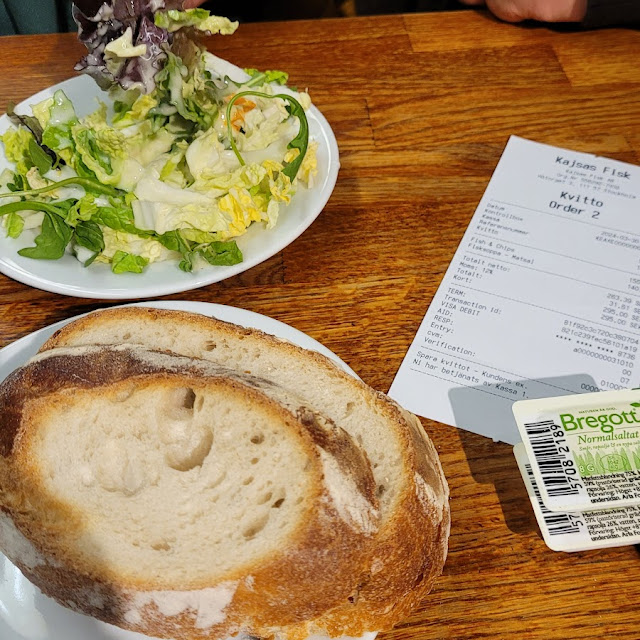 Bread and Salad