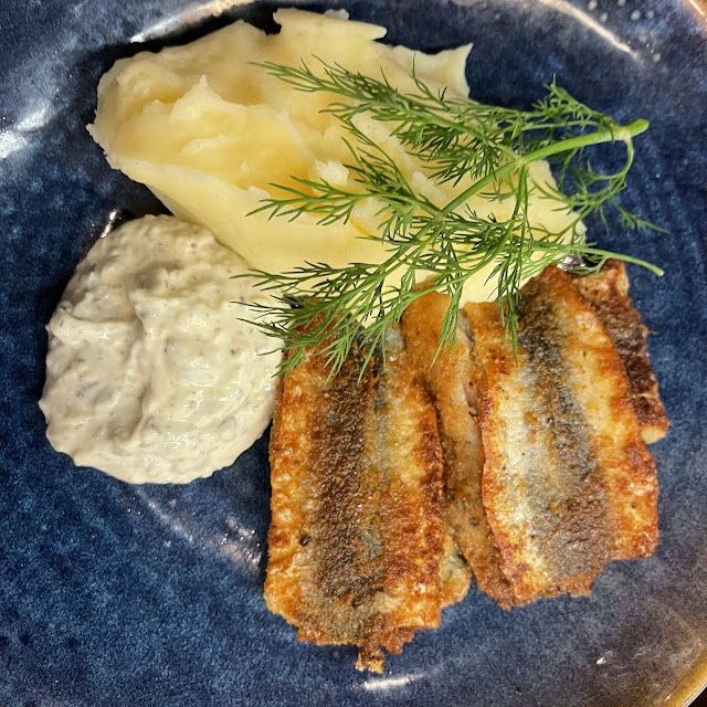 Swedish Fried Herring Flounder