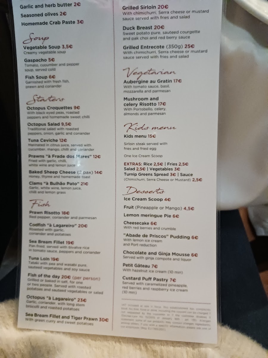 Menu Photo 4
