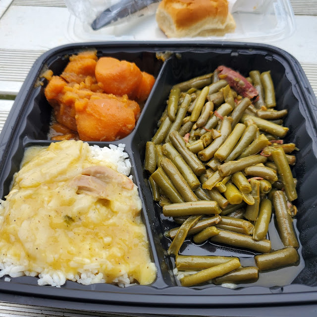 Macaroni Yams Green Beans