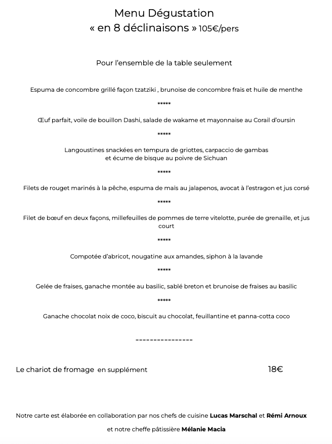 Menu Photo 0