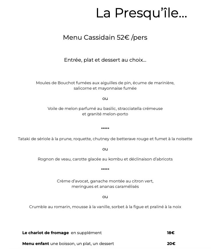 Menu Photo 1