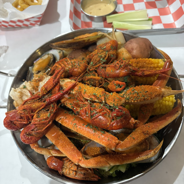 Snow Crab Legs Crawfish Shrimp