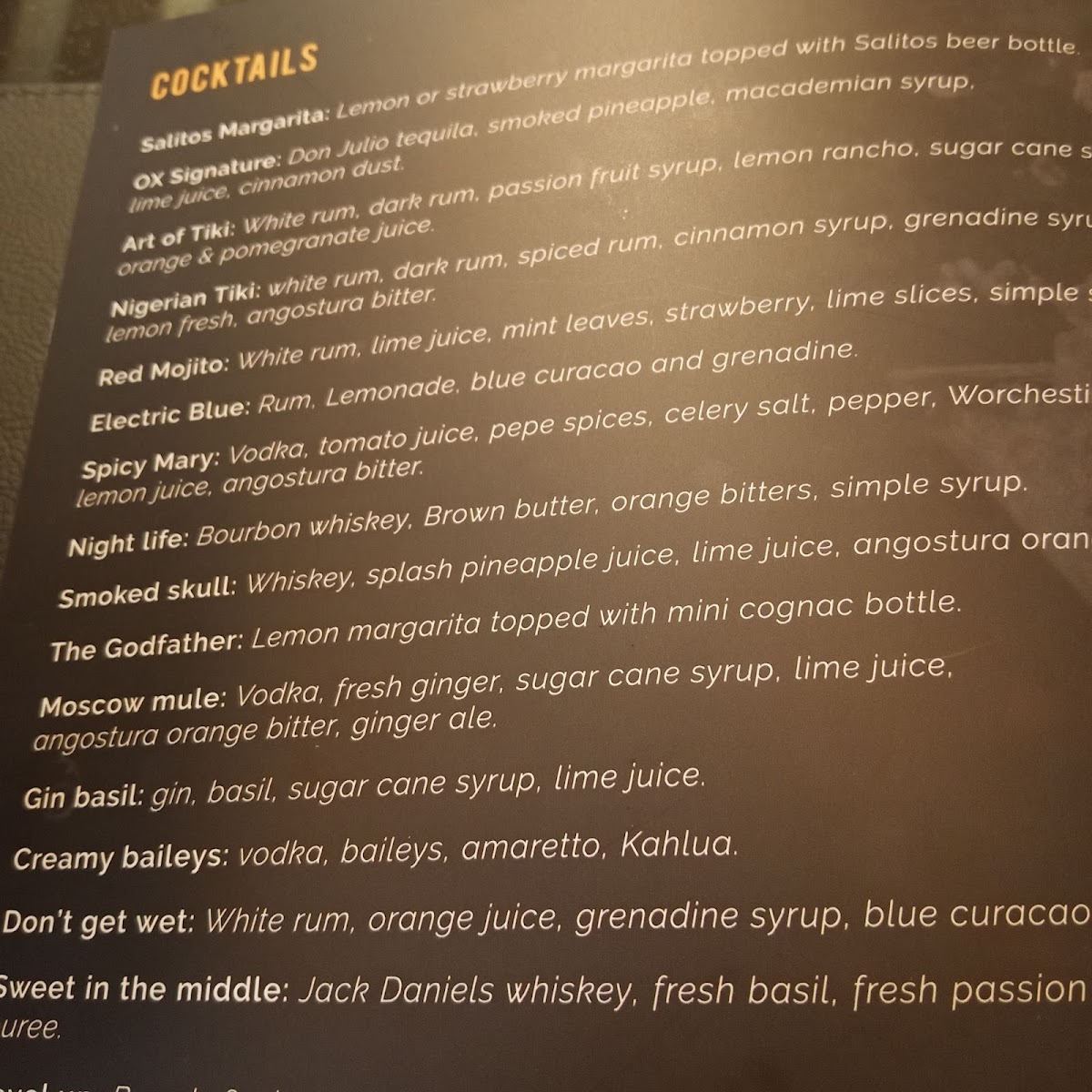 Menu Photo 5