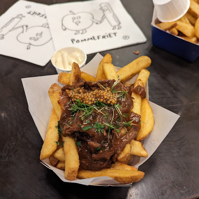 Frites and Flemish Stew Beef