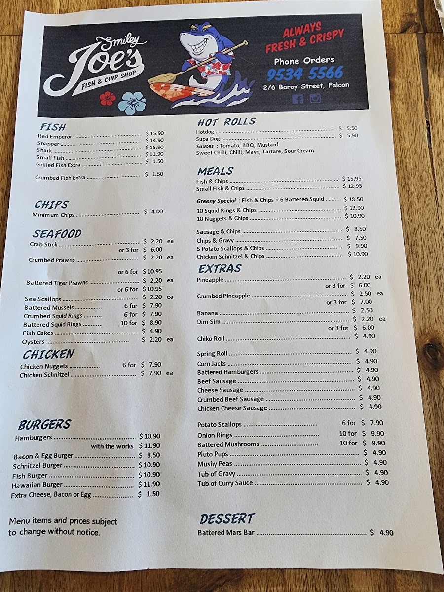 Menu Photo 1