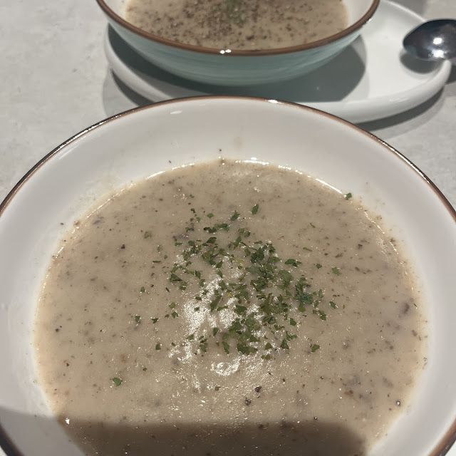 Cream of Wild Mushroom Soup with Freshly Baked Sourdough