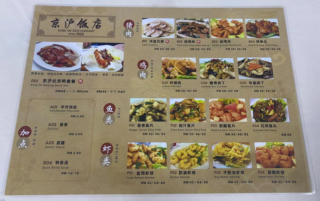 Menu Photo 1